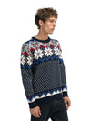 Dale Of Norway M VEGARD MASCULINE SWEATER Navy OffWhite Ultramarine Rasb L - PeakStyle