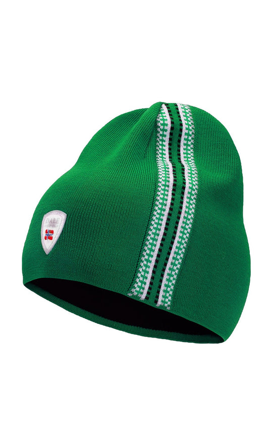 Dale Of Norway MT. OLYMPUS HAT Vert vif Blanc cassé Bleu marine Taille unique - PeakStyle