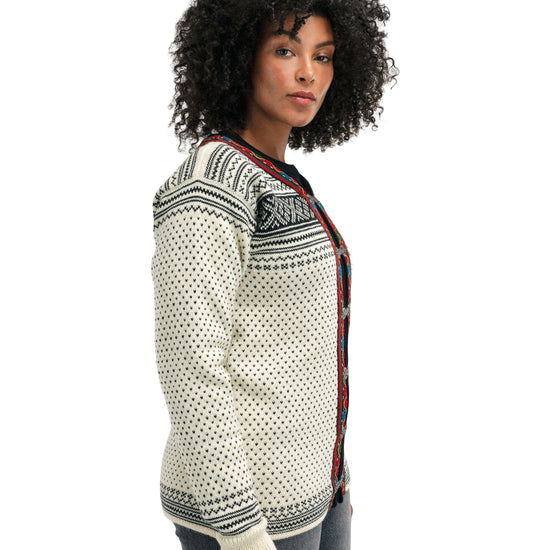 Dale Of Norway SETESDAL UNI JACKET Offwhite Black 3XL - PeakStyle