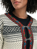 Dale Of Norway SETESDAL UNI JACKET Offwhite Black 3XL - PeakStyle