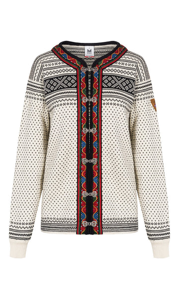 Dale Of Norway SETESDAL UNI JACKET Offwhite Black 3XL - PeakStyle