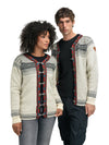 Dale Of Norway SETESDAL UNI JACKET Offwhite Black 3XL - PeakStyle