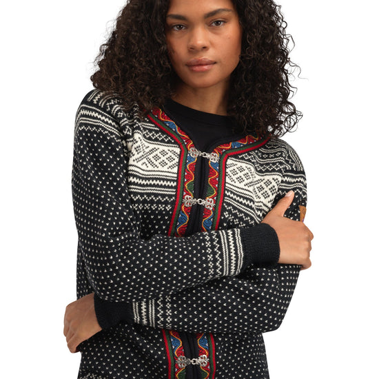 Dale Of Norway SETESDAL UNI JACKET Noir Offwhite 3XL - PeakStyle