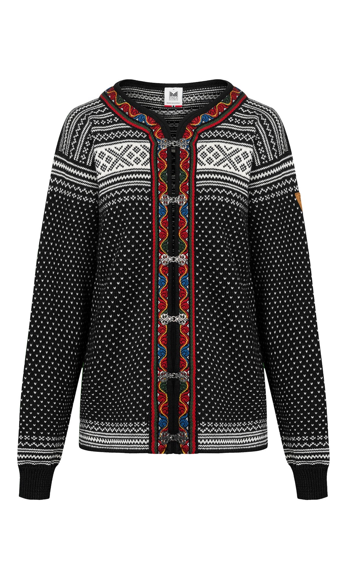 Dale Of Norway SETESDAL UNI JACKET Noir Offwhite 3XL - PeakStyle