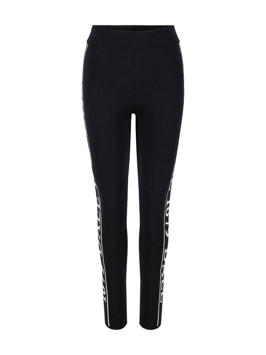 Dale Of Norway SKARSTIND 1879 TIGHTS FEMININE Nero Bianco sporco M - PeakStyle