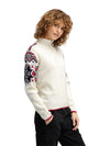 Dale Of Norway VARBERG FEM JACKET Offwhite Marine Raspberry S - PeakStyle