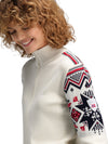 Dale Of Norway VARBERG FEM JACKET Offwhite Marine Raspberry S - PeakStyle
