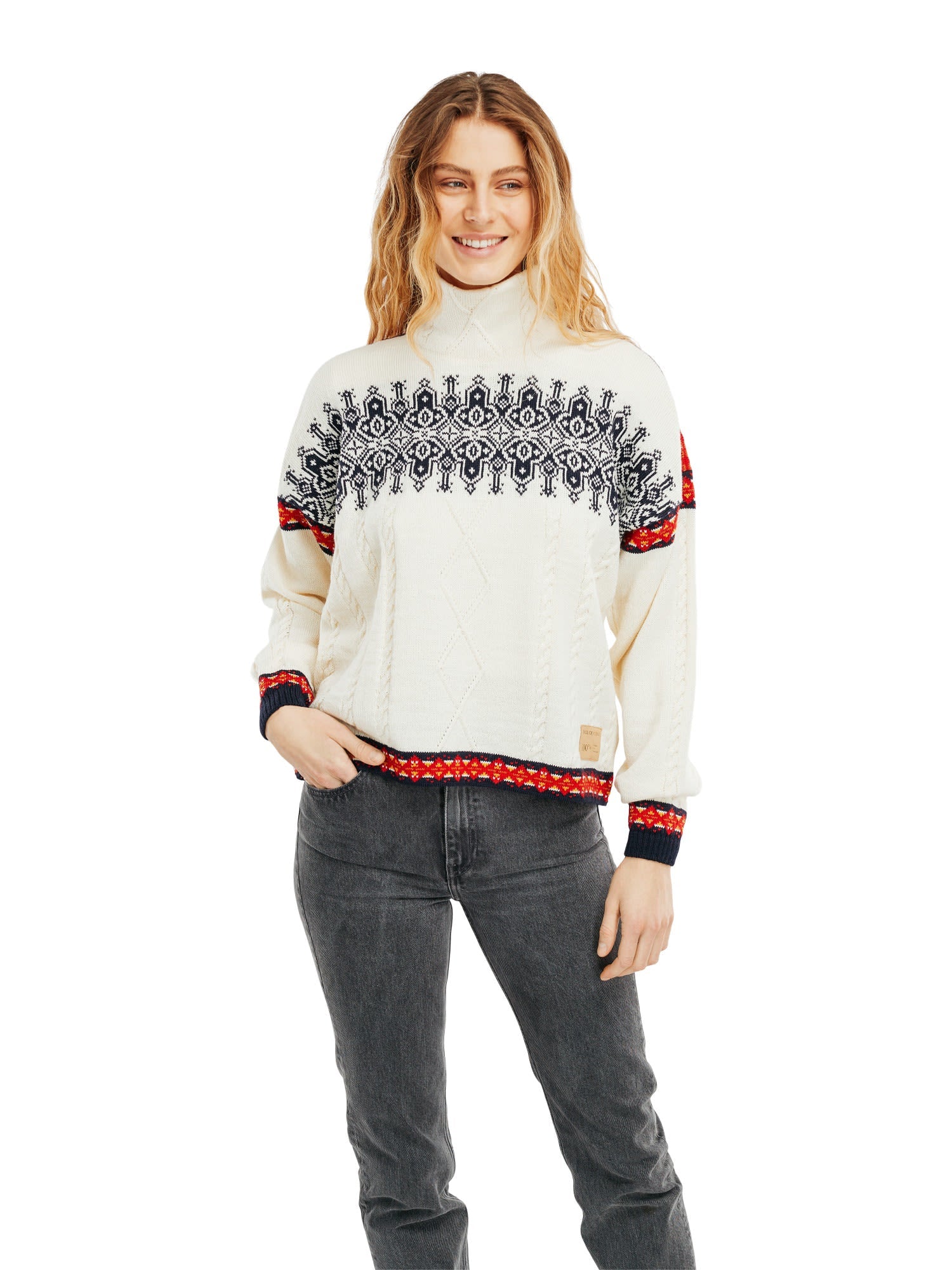 Dale of Norway W ASPOY SWEATER - Outerwear at PeakStyle