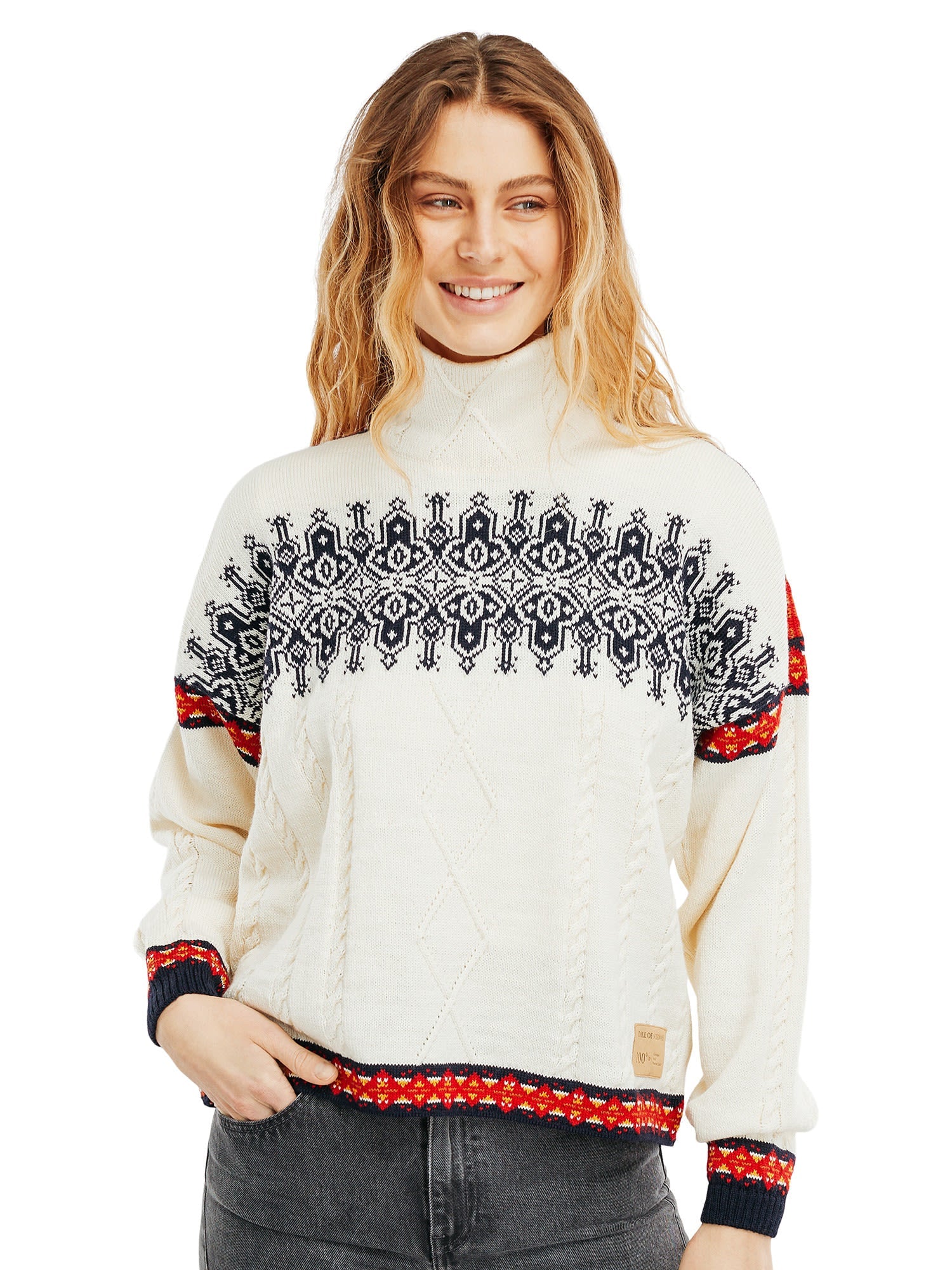 Dale of Norway W ASPOY SWEATER - Outerwear at PeakStyle