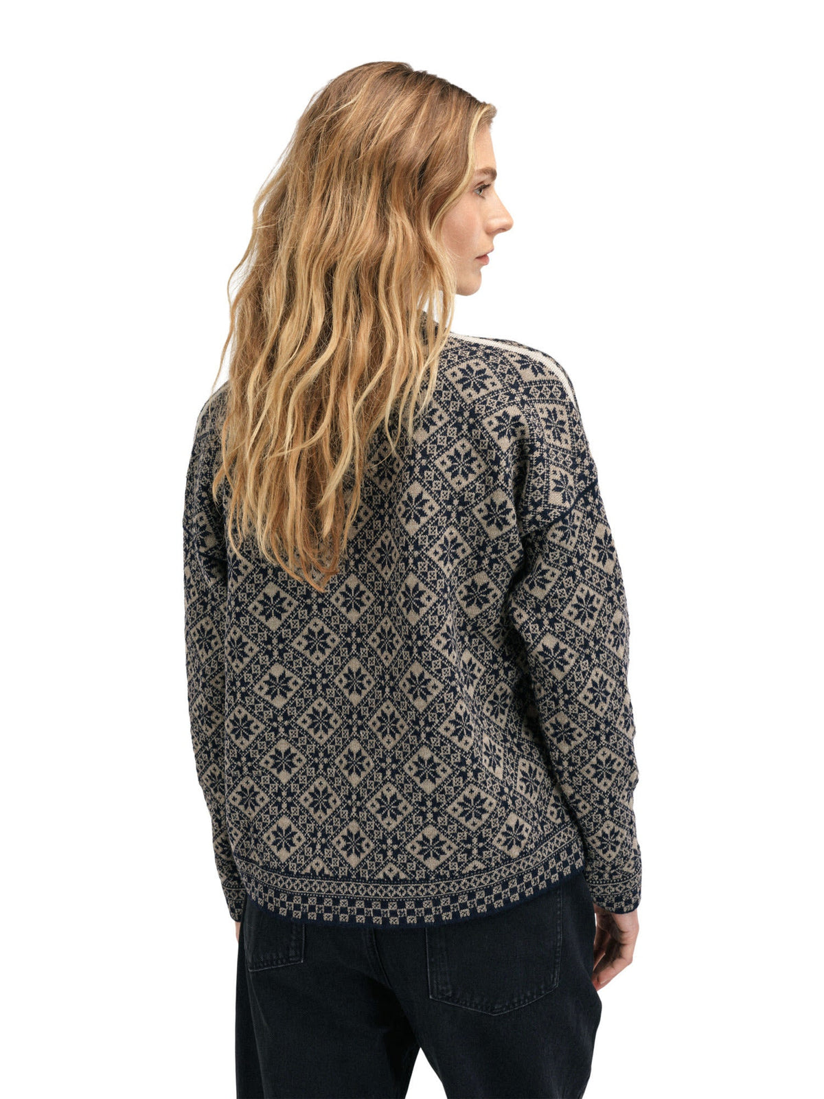 Dale of Norway W BJOROY SWEATER - Outerwear at PeakStyle