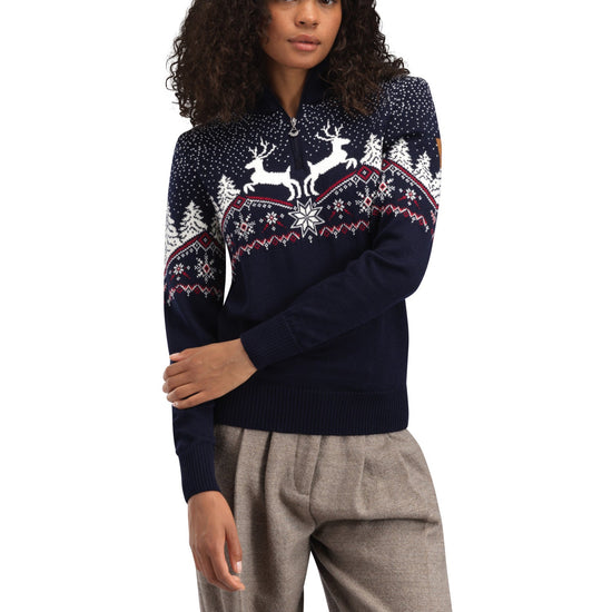 Dale Of Norway W DALE CHRISTMAS FEM MERINO SWEATER - Pullover bei PeakStyle