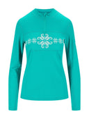 Dale of Norway W FALKEBERG BASELAYER HALF ZIP SWEATER - Unterwäsche bei PeakStyle