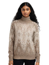 Dale Of Norway W FALUN ALPA FEMININE SWEATER Beige naturel Blanc cassé XL - PeakStyle