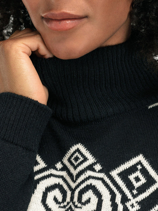 Dale of Norway W FALUN HERON SWEATER - Outerwear at PeakStyle