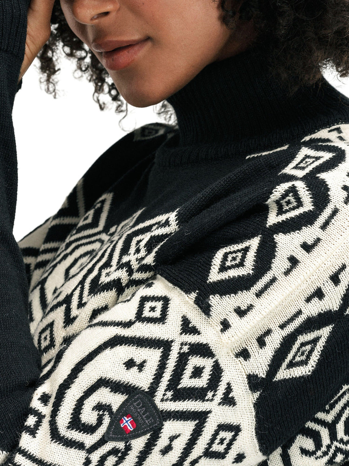 Dale of Norway W FALUN HERON SWEATER - Outerwear at PeakStyle