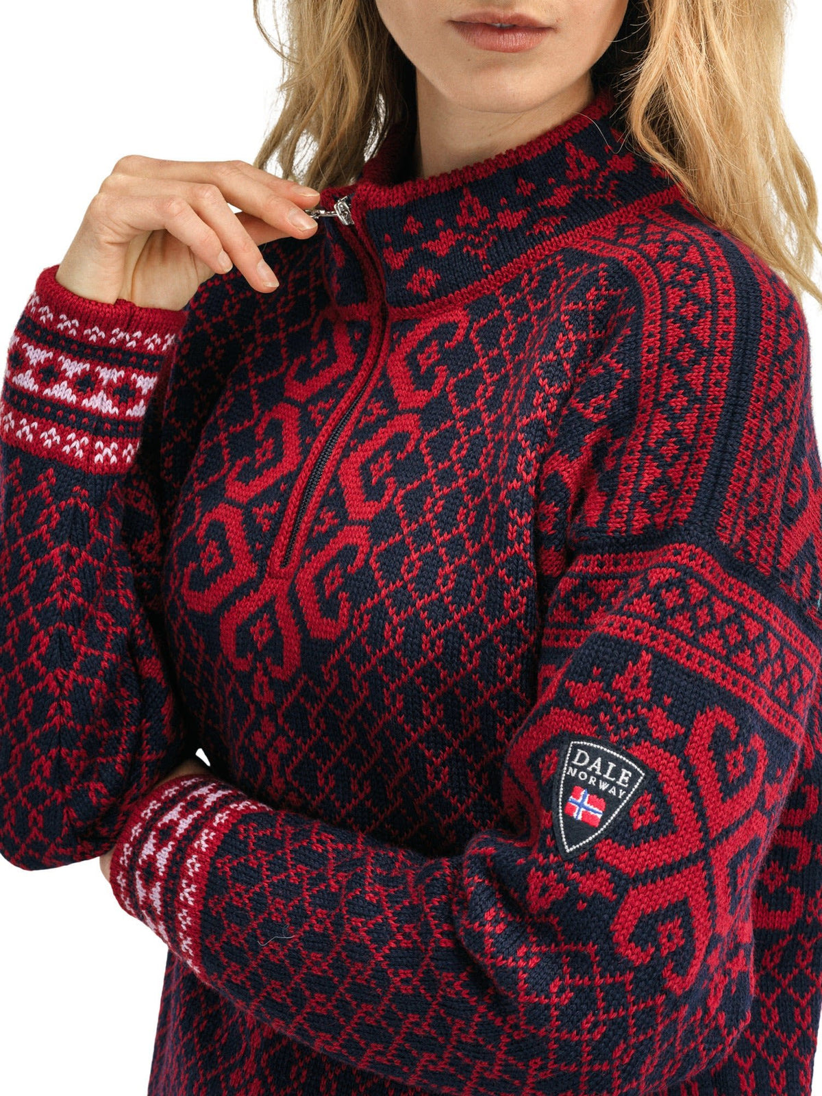 Dale of Norway W LEKNES SWEATER - Outerwear at PeakStyle