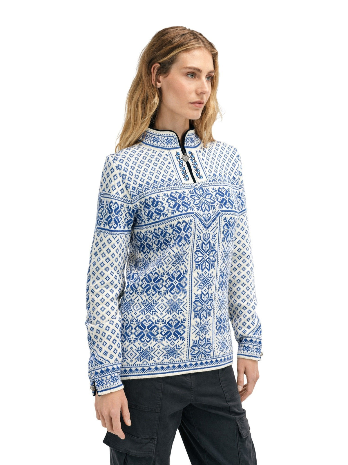 Dale of Norway W PEACE SWEATER - Outerwear at PeakStyle