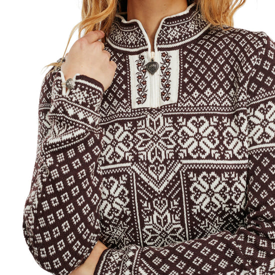 Dale of Norway W PEACE SWEATER - Outerwear at PeakStyle