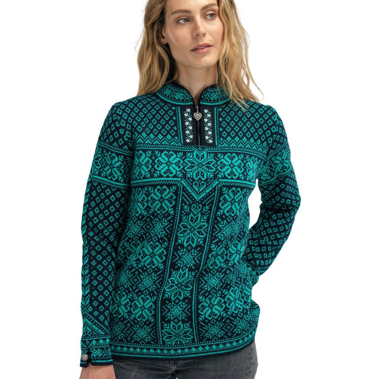 Dale of Norway W PEACE SWEATER - Outerwear at PeakStyle