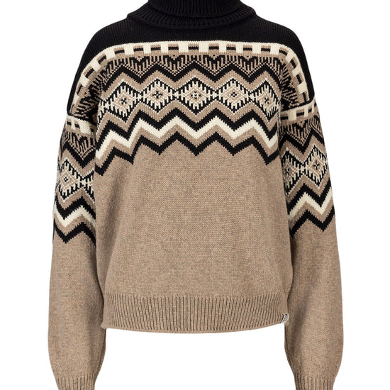 Dale Of Norway W RANDABERG FEM SWEATER Marrone Melanconico Nero Bianco sporco XL - PeakStyle