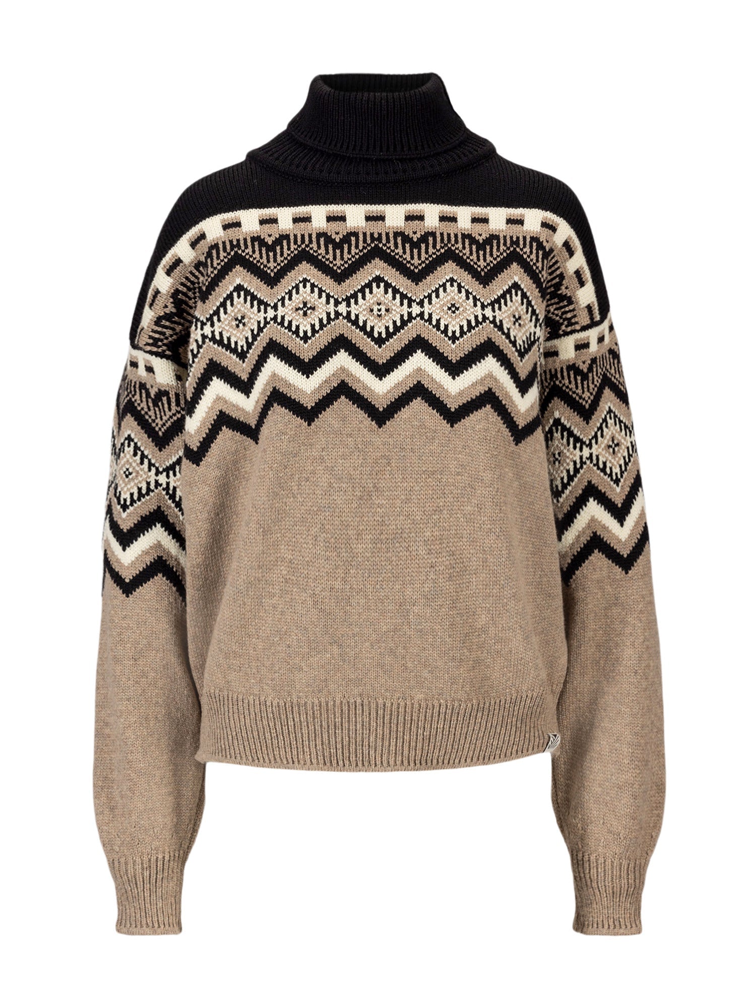 Dale Of Norway W RANDABERG FEM SWEATER Marrone Melanconico Nero Bianco sporco XL - PeakStyle