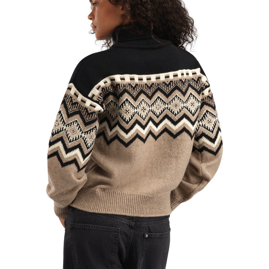 Dale Of Norway W RANDABERG FEM SWEATER Marrone Melanconico Nero Bianco sporco XL - PeakStyle