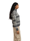 Dale Of Norway W RASLETIND FEM SWEATER Antracite scuro Bianco sporco XL - PeakStyle