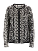 Dale Of Norway W SINGSAKER FEM JACKET Noir Blanc cassé XXL - PeakStyle