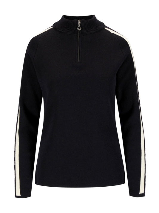 Dale Of Norway W SKARSTIND 1879 FEMININE SWEATER Noir Blanc cassé XL - PeakStyle