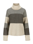 Dale Of Norway W SKARSTIND FEM SWEATER Off-white Sand XL - PeakStyle