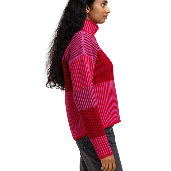Jersey Dale Of Norway W SKARSTIND FEM Raspberry Roseviolet Red XL - PeakStyle