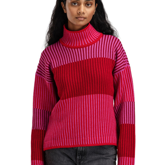 Jersey Dale Of Norway W SKARSTIND FEM Raspberry Roseviolet Red XL - PeakStyle