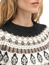 Dale Of Norway W SULA FEM SWEATER Offwhite Coffee Sandstone XL - PeakStyle
