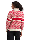 Dale Of Norway W TEAM NORWAY CORTINA FEM SWEATER Framboos Offwhite XXL - PeakStyle