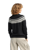 Dale Of Norway W VÅGSØY FEMININE SWEATER Nero Bianco sporco XL - PeakStyle