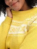 Dale Of Norway W VÅGSØY FEMININE SWEATER Sweethoney Offwhite XL - PeakStyle