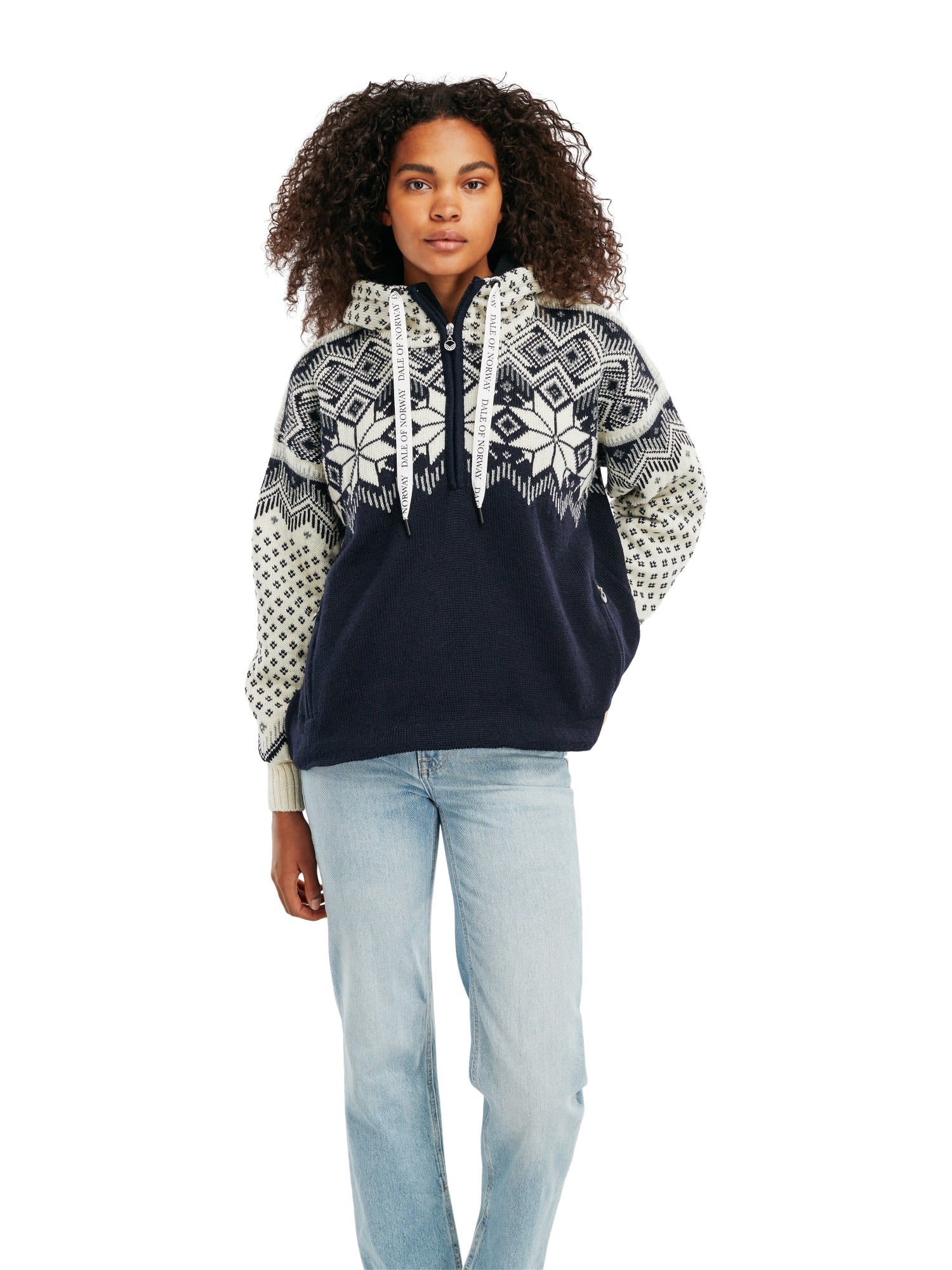Dale of Norway W VILJA WEATHERPROOF HOODIE - Outerwear at PeakStyle