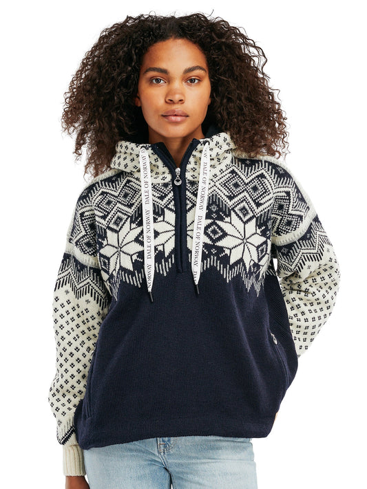 Dale of Norway W VILJA WEATHERPROOF HOODIE - Outerwear at PeakStyle