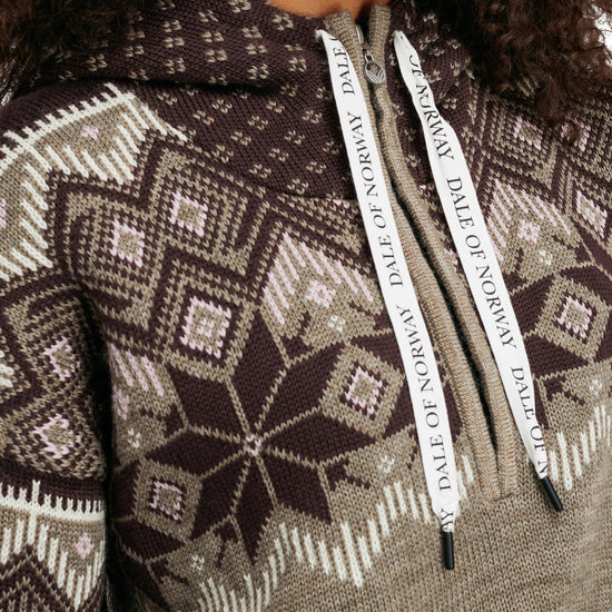 Dale of Norway W VILJA WEATHERPROOF HOODIE - Outerwear at PeakStyle