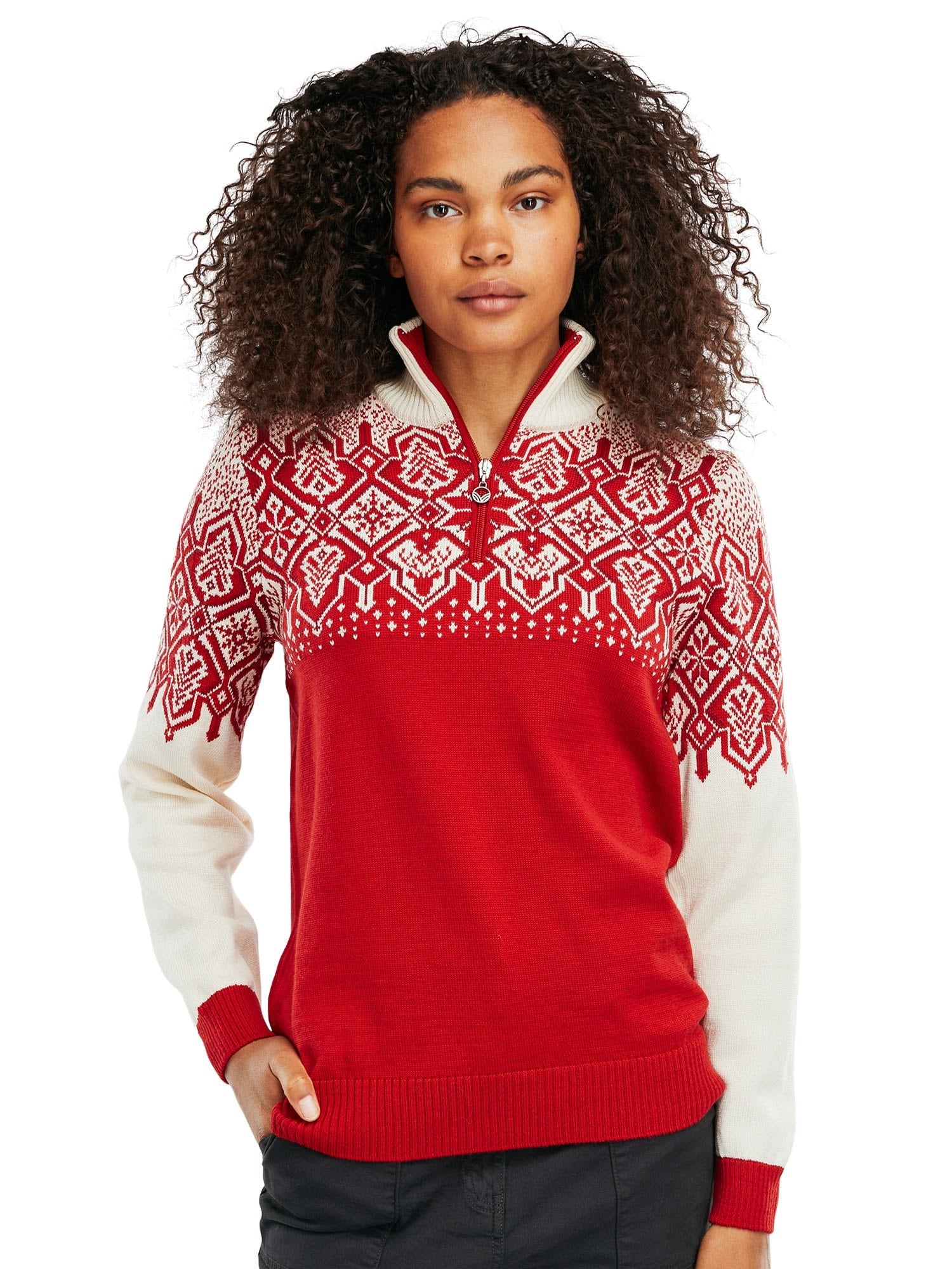 Dale of Norway W WINTERLAND SWEATER - Outerwear at PeakStyle