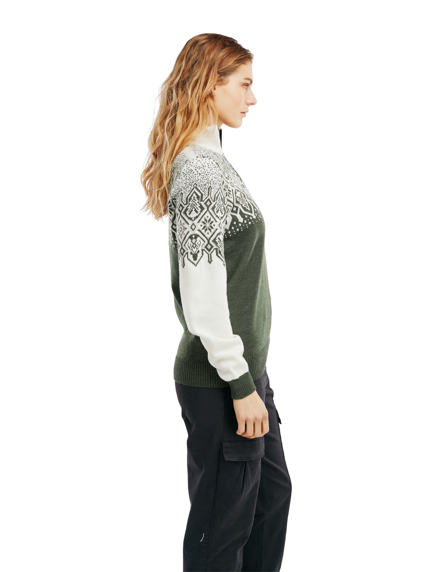 Dale of Norway W WINTERLAND SWEATER - Outerwear at PeakStyle