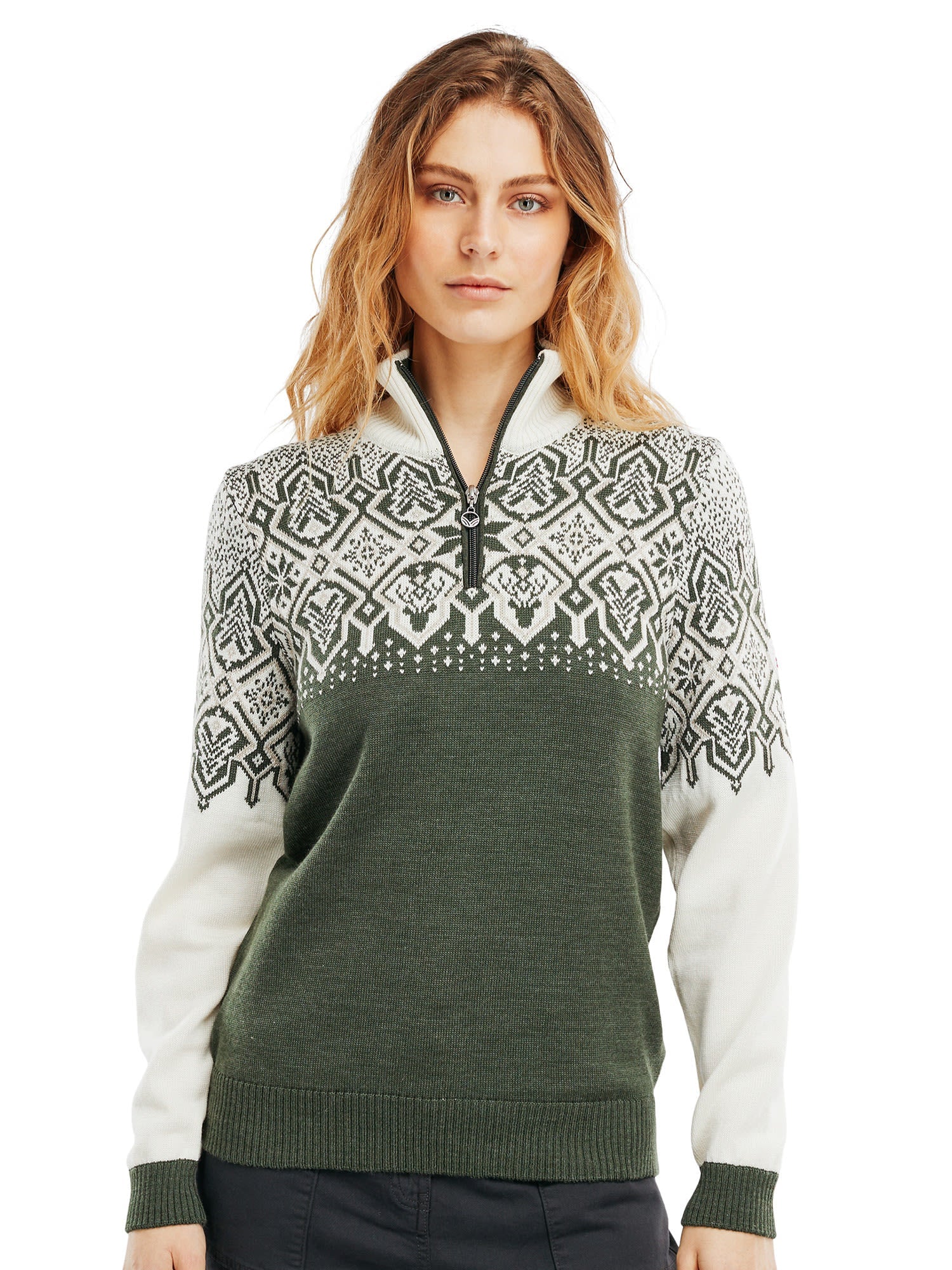 Dale of Norway W WINTERLAND SWEATER - Outerwear at PeakStyle