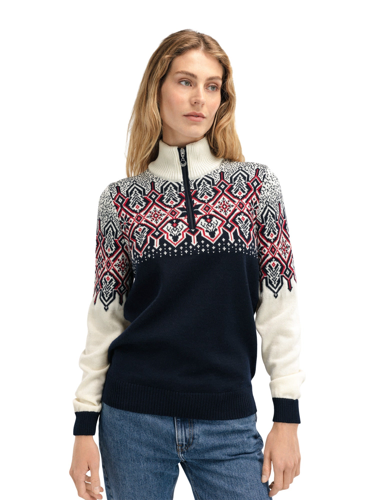 Dale of Norway W WINTERLAND SWEATER - Outerwear at PeakStyle
