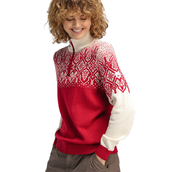 Dale of Norway W WINTERLAND SWEATER - Outerwear at PeakStyle