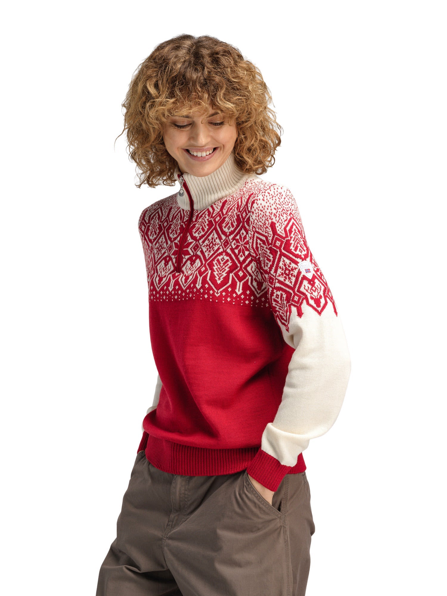 Dale of Norway W WINTERLAND SWEATER - Outerwear at PeakStyle