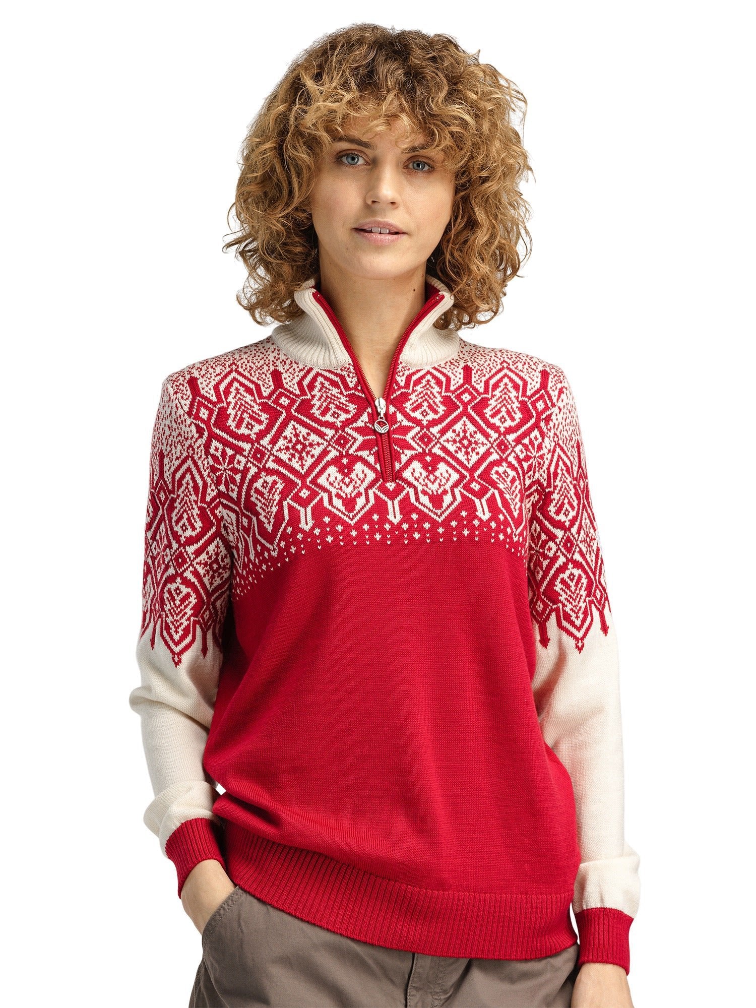 Dale of Norway W WINTERLAND SWEATER - Outerwear at PeakStyle