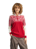Dale Of Norway WINTERLAND WOMEN'S SWEATER Raspberry S - PeakStyle