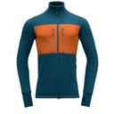 Devold M EGGA GRID MERINO JACKET - Flood - Flame S Oberbekleidung - PeakStyle