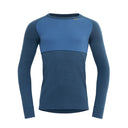 Devold M EXPEDITION MERINO SILK SHIRT - Flood - Blue S Unterwäsche - PeakStyle