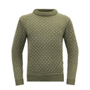 Devold SORISEN WOOL SWEATER - Lichen - Offwhite XS Oberbekleidung - PeakStyle